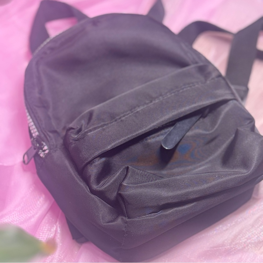 Mini Black Backpack - image 5
